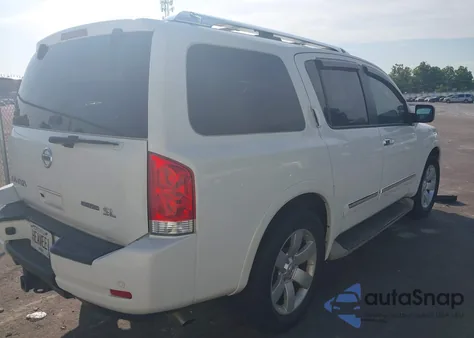 2012 Nissan Armada Sl z USA, uszkodzony, nr VIN 5N1BA0ND5CN609539